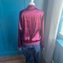American Apparel burgundy bomber. Size S Image 8