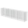 Gabion Raised Bed Galvanised Steel 360x50x100 cm Image 6