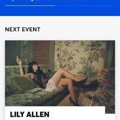 2 Lily Allen tickets