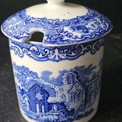 Antique George Jones & Sons "Abbey 1790"  Jam  Preserve Pot