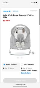Joie baby bouncer
