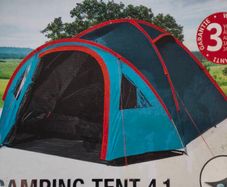 Brand New 4 Person Camping Tent with Darkened Room