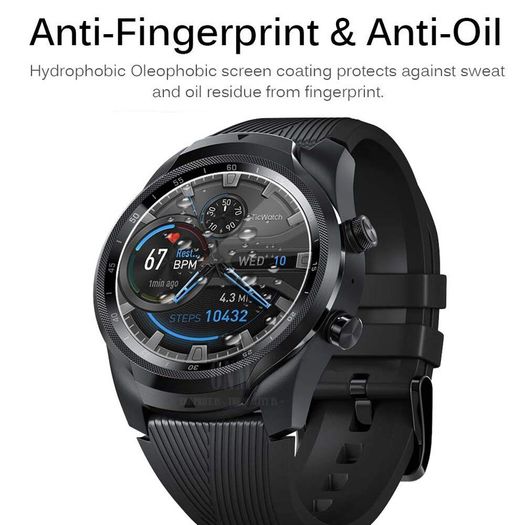 TicWatch2 9H Premium Tempered Glass For TicWatch 2  Smartwatch Screen Protector for TicWatch 2 Film Accessories