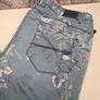 womens GARCIA jeans grey Floral pattern slim leg low waist stretchy biker style Size UK 30 Image 3