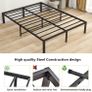 King Size Bed Frame, 36cm High Metal Platform Bed Frames Image 8