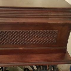 Old Singer sewing machine , over 100 years old and working perfect.