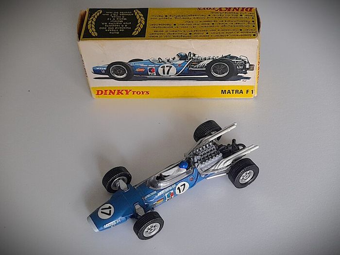 Diecast Vintage French Dinky Toys Matra MS11 1968 F1 - Near Mint Original Condition/Very Good Box