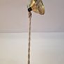 Vintage French pendant light with opaline glass shade Image 4