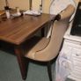 4 real leather chairs (beige) Image 3