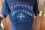 Rare Vintage 90's Florida Panthers Hockey T-Shirt