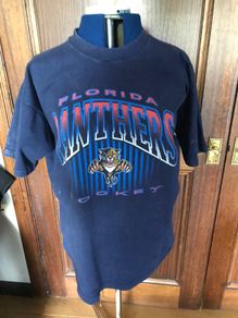 Rare Vintage 90's Florida Panthers Hockey T-Shirt