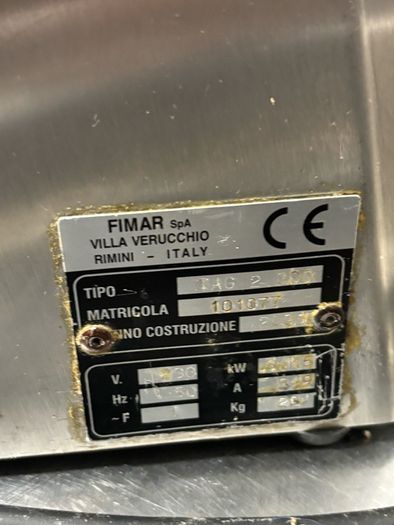 Fimar TV2000 Italian Commercial Vegetable Preparation/cutter Machine + 3 Discs