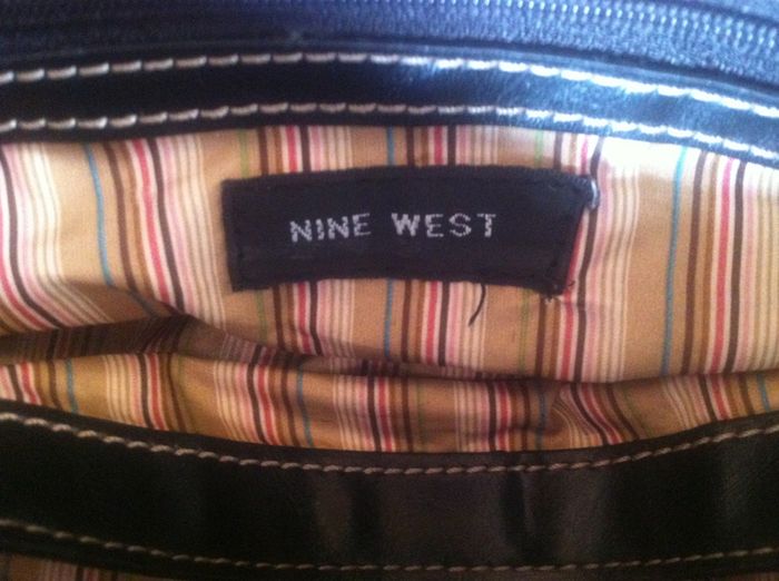 Nine West Black Designer Handbag