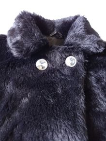Girls fluffy coat