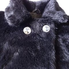 Girls fluffy coat
