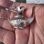 WW11 Irish Sterling Silver Minature Tea Service (1941) Image 9
