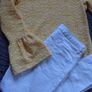 Yellow Savida Top. Size 10 Image 4