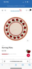 Nicholas Mosse Serving plates x 4