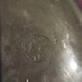 Continental Pewter Plate Depicting a Salamander Image 4