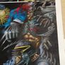 2000ad Judge Dredd Megazine original art Nick Percival Brit Cit Brute with Overlay Image 5