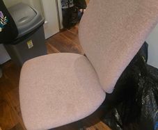 Pink office chair