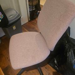 Pink office chair