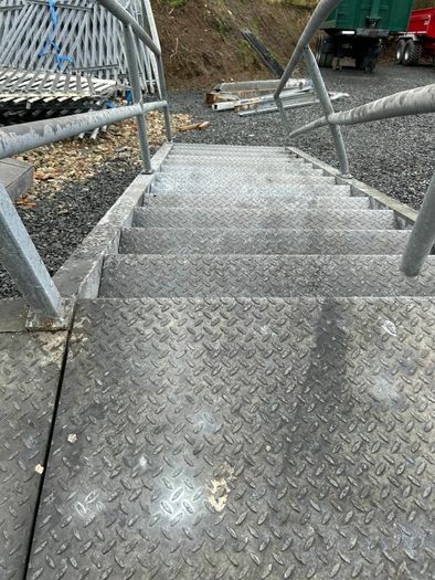 Galvanized Steel Steps