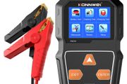 Car Battery Tester 6V 12V, KONNWEI KW218 100-2000 CCA Battery Load Tester Digital Automotive Charge Analyzer and Charging System Test Tool for Car Truck Motorcycle ATV SUV Boat Yacht