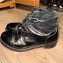 British Army Issue Black Leather boots Image 2