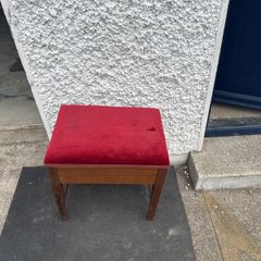 Antique Piano Stool