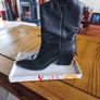 Black M&S cowboy boots Image 4