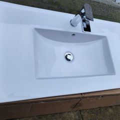 Sink with tap
