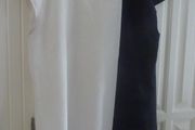 A Classic Black &amp; White Sleeveless Dress