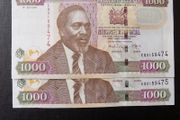Kenya 2010.Consecutive Pair.1000 Shillings.A/Uncirculated.