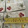 Fruit  Coasters set of 8 . Image 3
