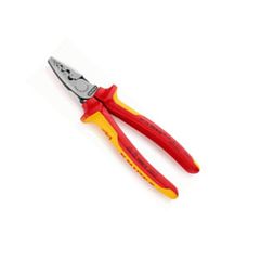 KNIPEX Crimping Pliers for Wire Ferrules Insulated with Multi-Component Grips