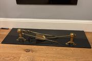 Antique Fire Place Set No2