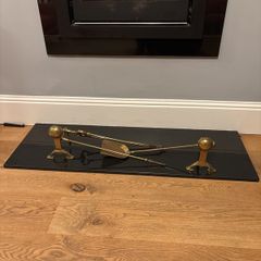Antique Fire Place Set No2