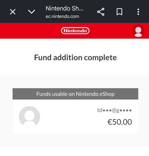 Nintendo EShop Voucher