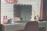 NEW SALE | Hollywood Vanity Cosmetic Mirror For Makeup with Lights, Type-C and USB Output Port, 15 Bulbs 3 Lighting Modes