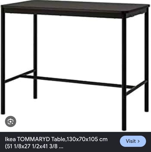 Table (black high table)