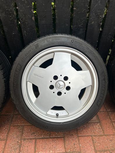 17" Mercedes AMG Aero Alloys with Michelin Tires