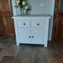 French Ivory Cream Danube Oak Sideboard Cabinet Image 2