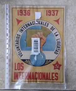Spanish Civil War Uncut Ration Coupon Sheet - 1936 - 1937