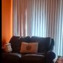 Italian leather 2 seater couch and 1 arm chair in excellent condition Image 4