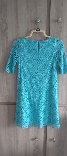 Jax aqua lace dress fits xs /s