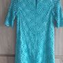 Jax aqua lace dress fits xs /s Image 3