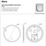 LED Bathroom Mirror Round| Demister Pad, Antifog 600mm Image 3