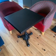 Table and 4 Tub Chairs