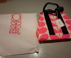 Orla Kiely duffle/tote bag. Large with dust cover